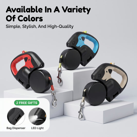 DuoWalk™ Dual Retractable Dog Leash